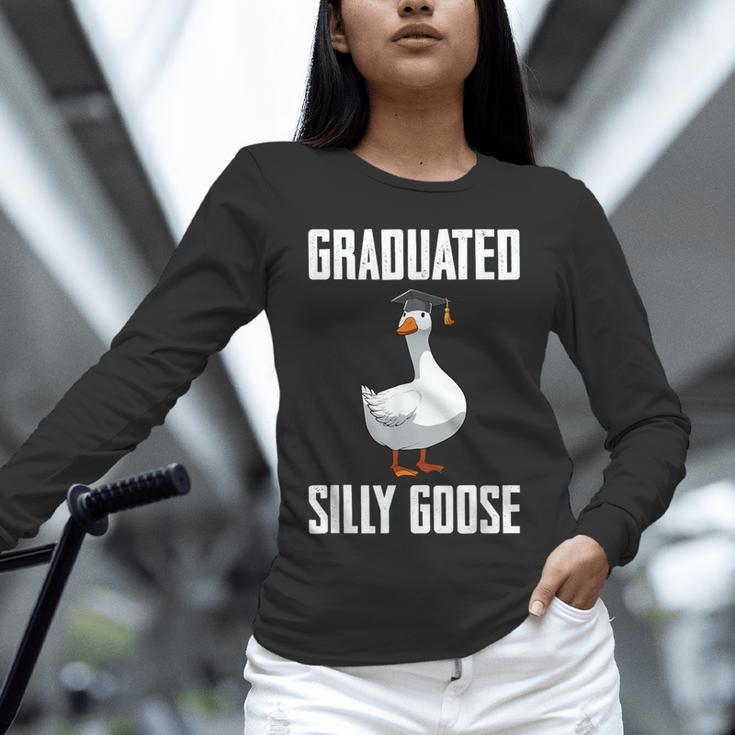 Graduated Silly Goose Student Graduation 2026 Grad Unisex Long Sleeve T-Shirt