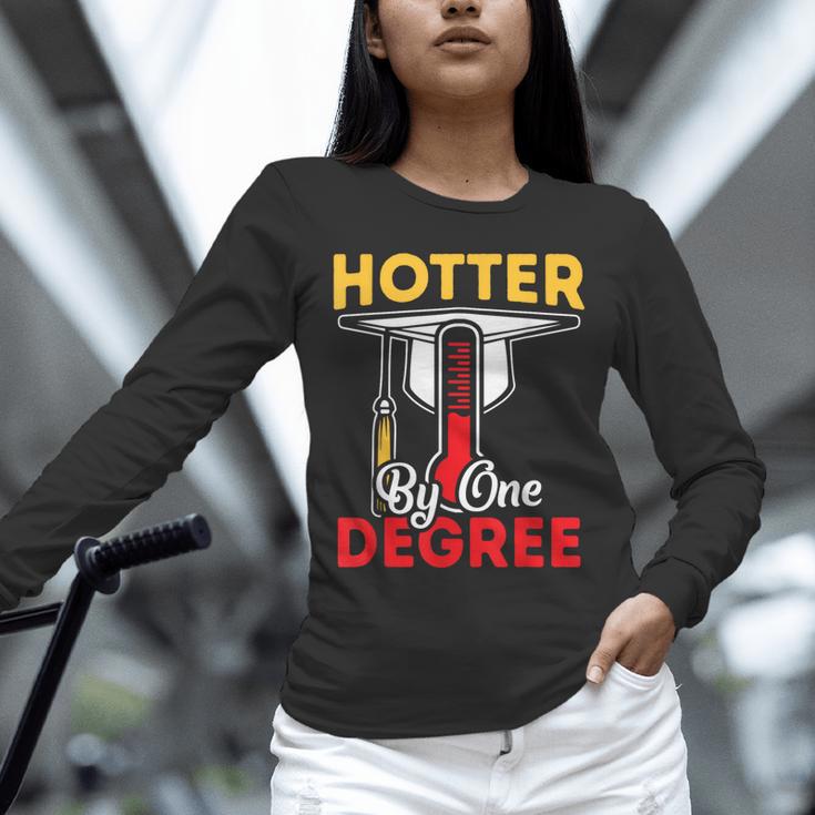 Graduation 2024 Hotter By One Degree Shirt Class Of 24 Unisex Long Sleeve T-Shirt