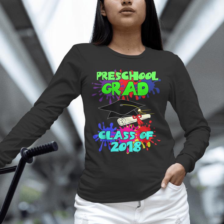 Graduation Class 2018 Cap Gown Shirt Preschool Graduate Unisex Long Sleeve T-Shirt