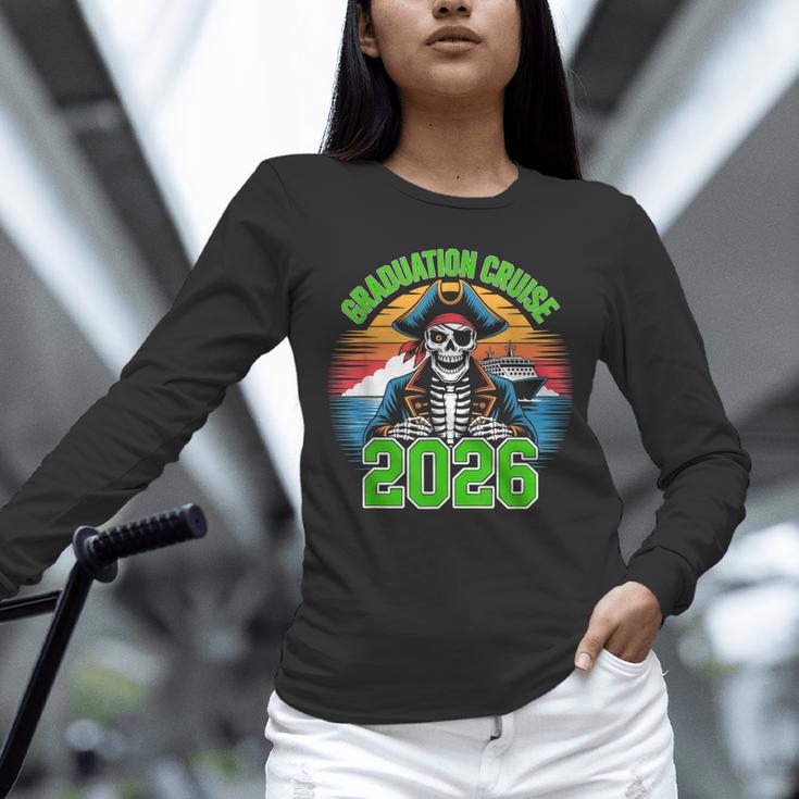 Graduation Cruise 2026 Group Pirate Matching Voyage Unisex Long Sleeve T-Shirt