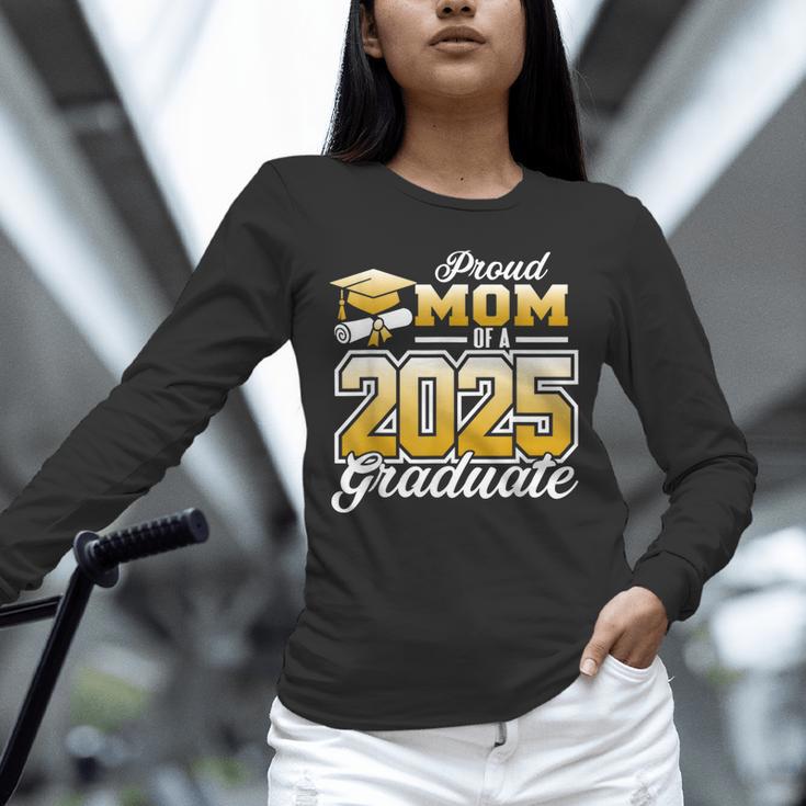 Graduation Family Matching Proud Mom Of A 2025 Graduate Unisex Long Sleeve T-Shirt