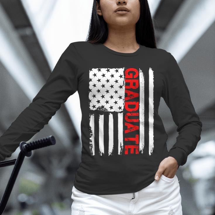 Graduation High School College Flag GraduateShirt 2018 Unisex Long Sleeve T-Shirt