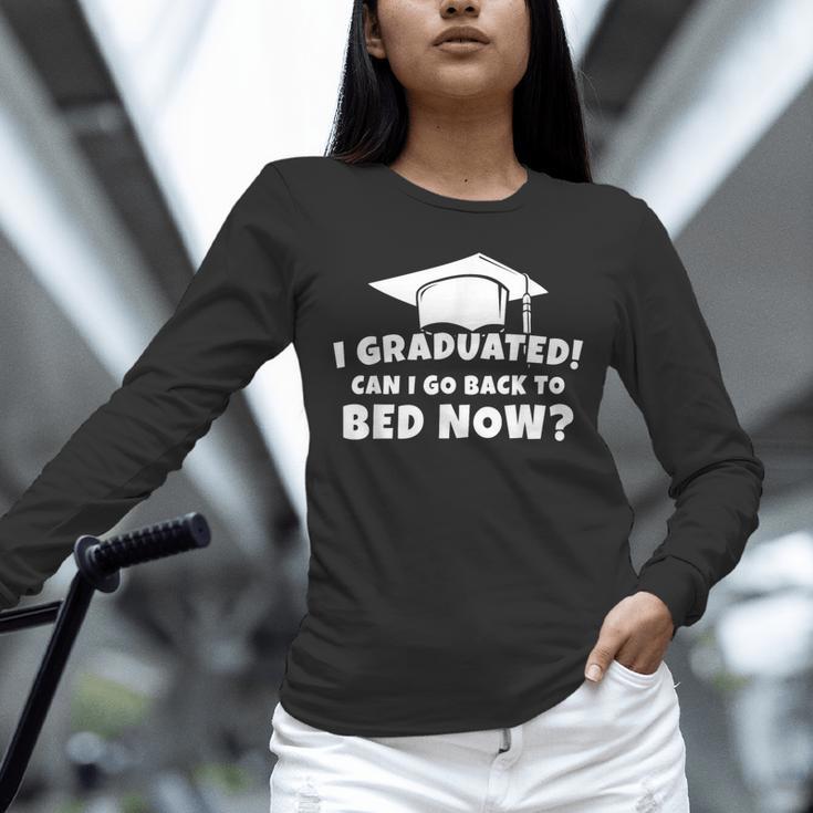 Graduation Motivation Joke University High School Student Unisex Long Sleeve T-Shirt