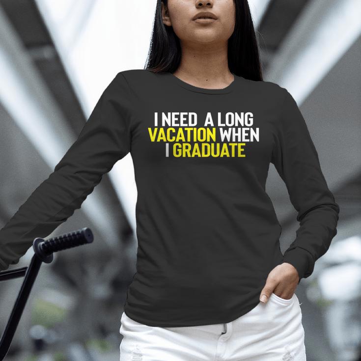 Graduation Student Grad School Class Senior Cute Unisex Long Sleeve T-Shirt