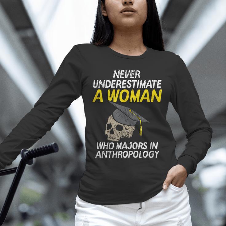 Graduation Student Who Majors In Anthropology Unisex Long Sleeve T-Shirt