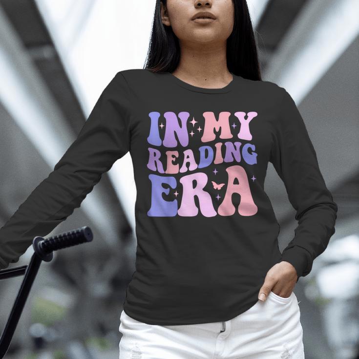 Groovy In My Reading Era Book Lovers Book Reader Unisex Long Sleeve T-Shirt