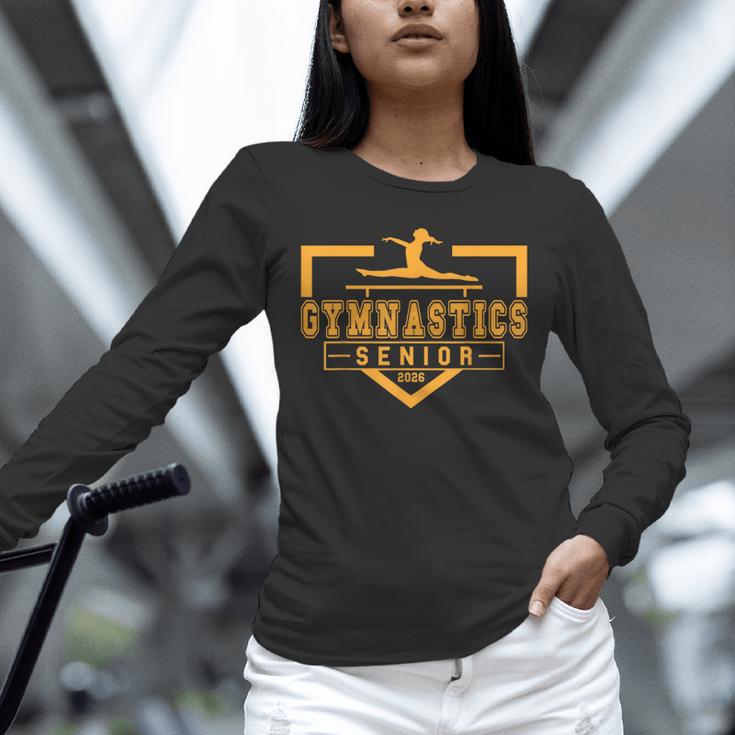 Gymnastics Senior Night Gymnastics Senior 2026 Graduation 14 Unisex Long Sleeve T-Shirt