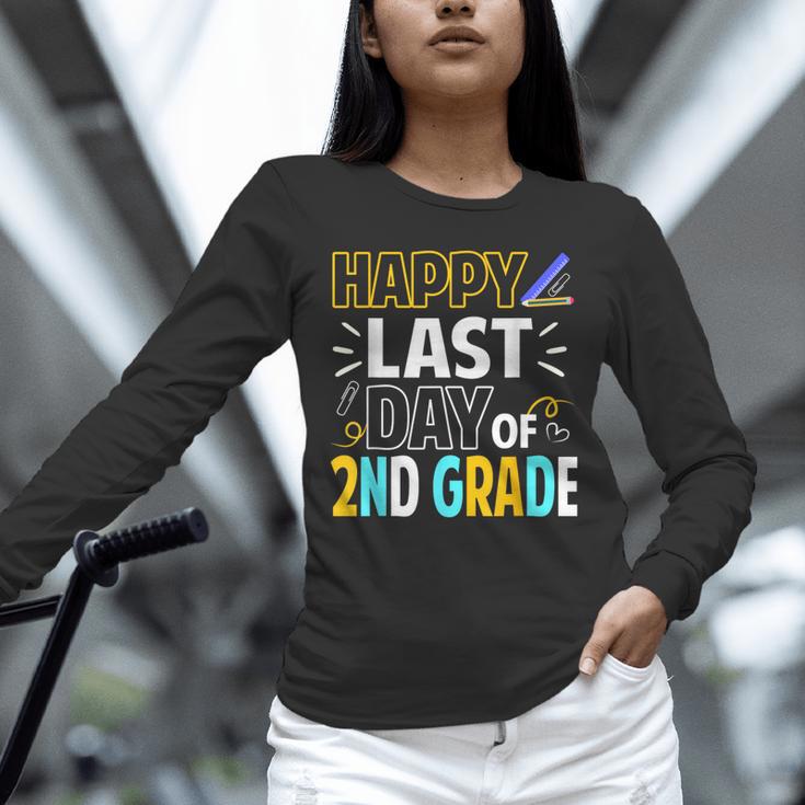 Happy Last Day Of 2nd Grade Shirt Cutie Graduation Unisex Long Sleeve T-Shirt