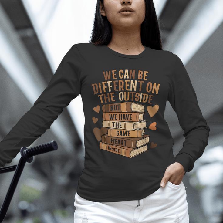 We Have The Same Heart History Month Book Lover Women Unisex Long Sleeve T-Shirt