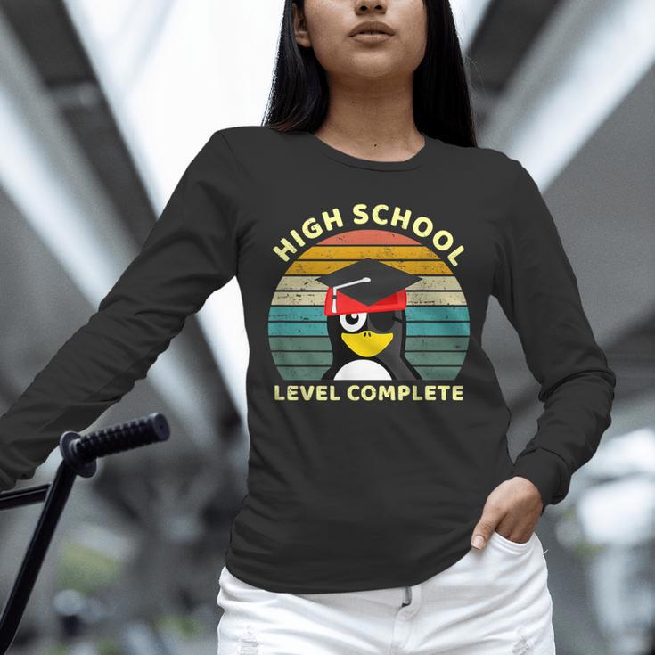 High School Level Complete Graduation Senior Students Unisex Long Sleeve T-Shirt