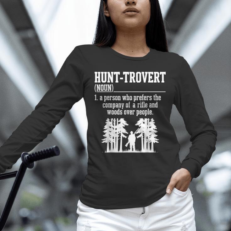 Huntrovert Introvert Hunting Unisex Long Sleeve T-Shirt Huntrovert Introvert Hunting Unisex Long Sleeve T-Shirt