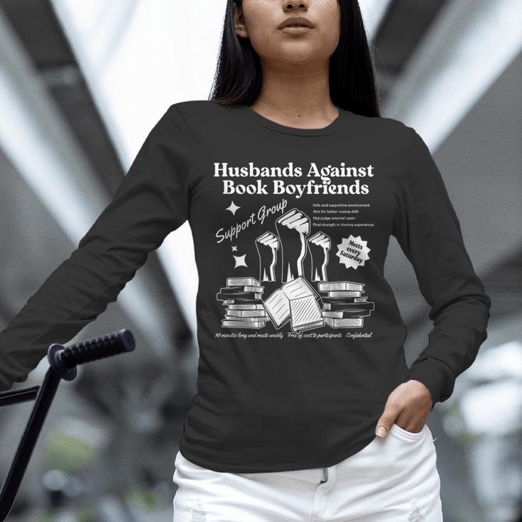 Husbands Against Book Boyfriends Book Boyfriends Club Unisex Long Sleeve T-Shirt