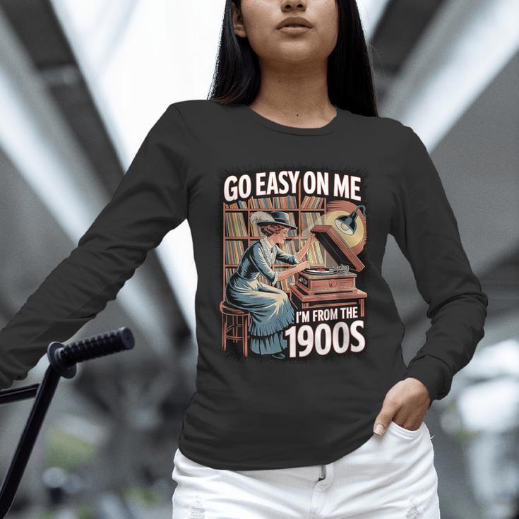 I'm From The 1900s Vinyl Record Lover For Women Unisex Long Sleeve T-Shirt