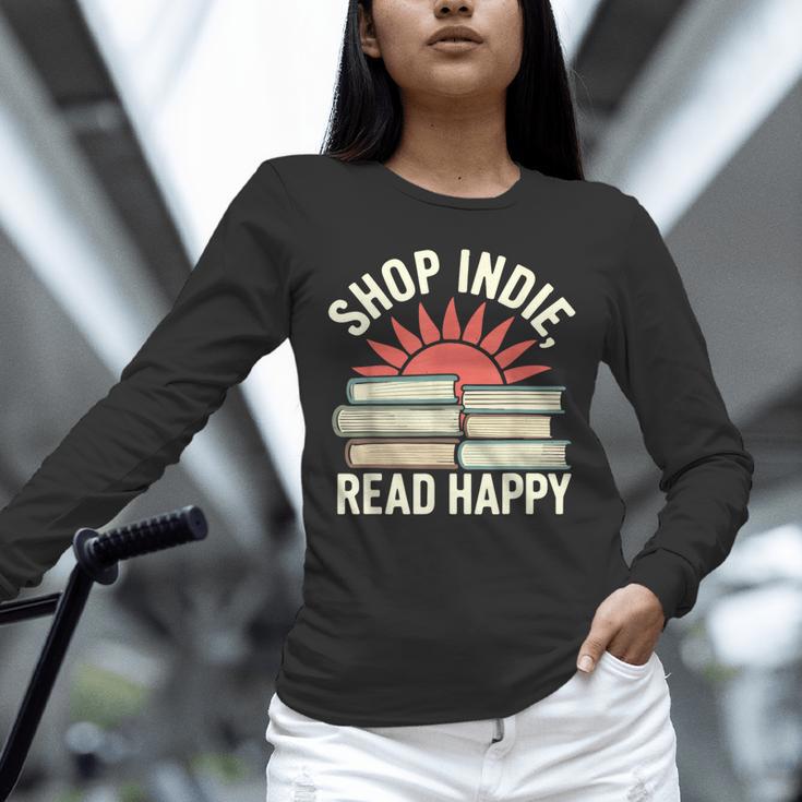 Independent Bookstore Fans Shop Local Literary Community Unisex Long Sleeve T-Shirt Independent Bookstore Fans Shop Local Literary Community Unisex Long Sleeve T-Shirt