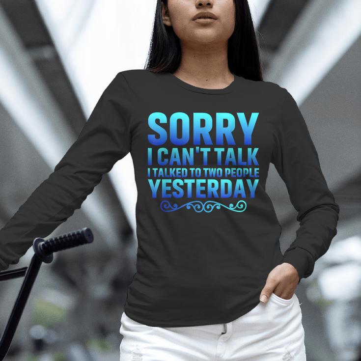 Introvert Antisocial Sarcasm Introverts Anti Social Unisex Long Sleeve T-Shirt