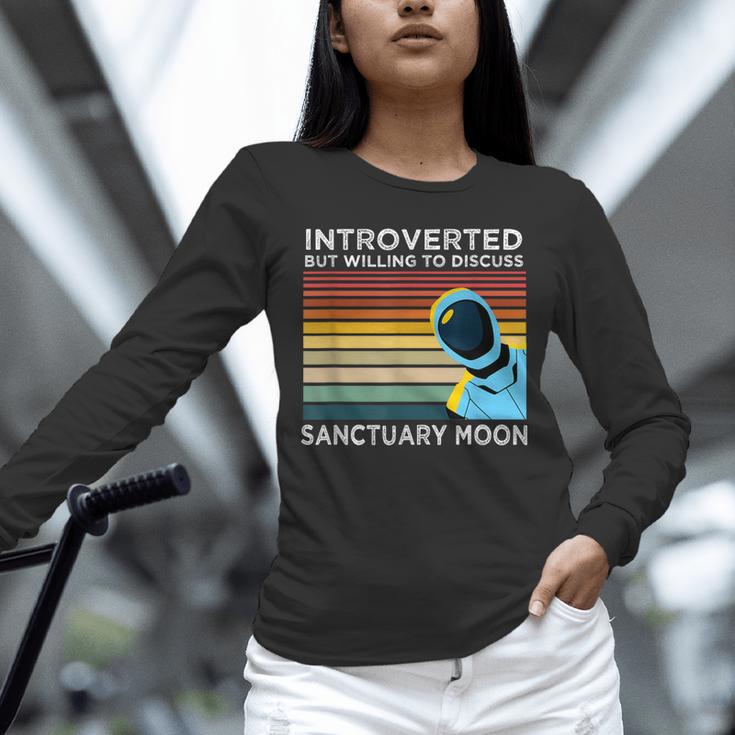 Introverted But Willing To Discuss Sanctuary Moon Unisex Long Sleeve T-Shirt Introverted But Willing To Discuss Sanctuary Moon Unisex Long Sleeve T-Shirt