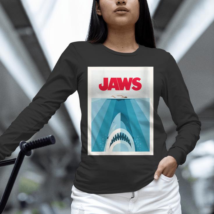 Jaws 2025 Classic Movie Nostalgia Unisex Long Sleeve T-Shirt Jaws 2025 Classic Movie Nostalgia Unisex Long Sleeve T-Shirt
