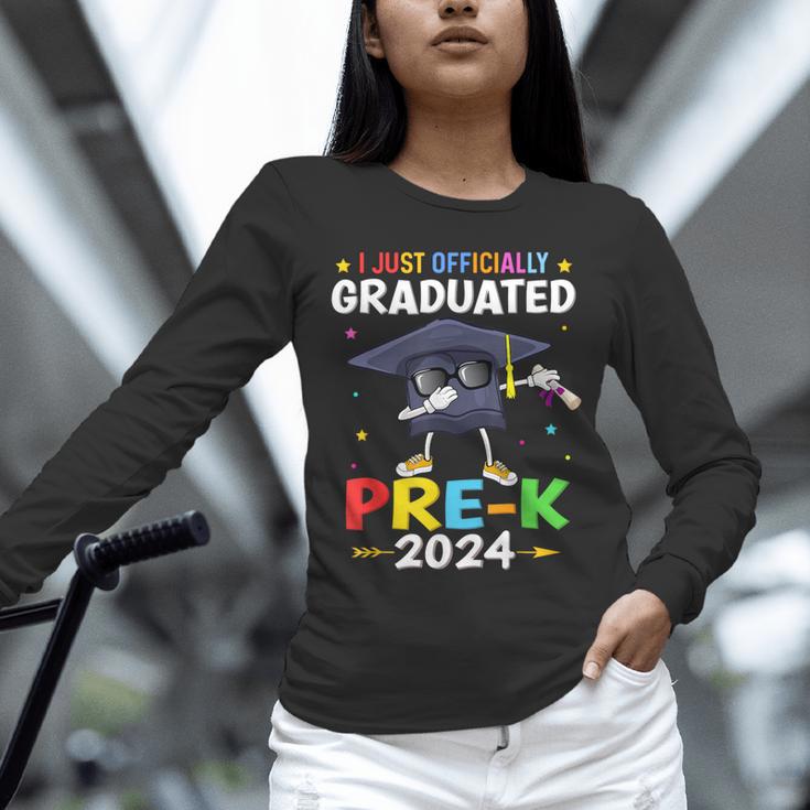 I Just Officially Graduated Pre k Graduation 2024 Pre-K Kids Unisex Long Sleeve T-Shirt
