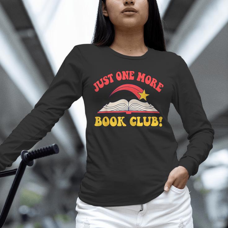 Just One More Book Club Bookish Hippie Unisex Long Sleeve T-Shirt