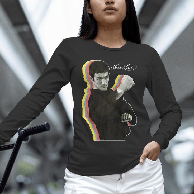 Kids Bruce Lee Photo From Fighting Method Book Kids Unisex Long Sleeve T-Shirt Kids Bruce Lee Photo From Fighting Method Book Kids Unisex Long Sleeve T-Shirt