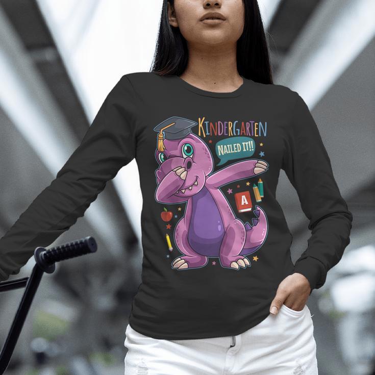 Kids DabbingRex Graduation Kindergarten Class Of 2019 Unisex Long Sleeve T-Shirt