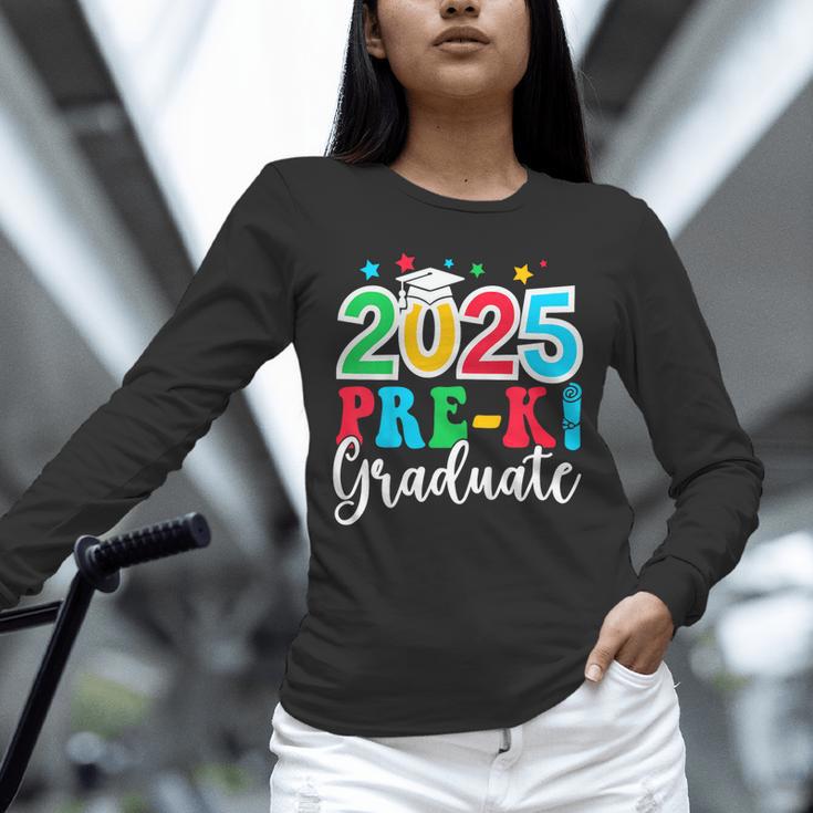 Kids Pre-K Graduate 2025 Preschool Graduation Class Of 2025 Kids Unisex Long Sleeve T-Shirt