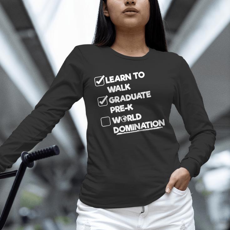 Kids Pre-K Graduation Idea For Boys & Girls Unisex Long Sleeve T-Shirt
