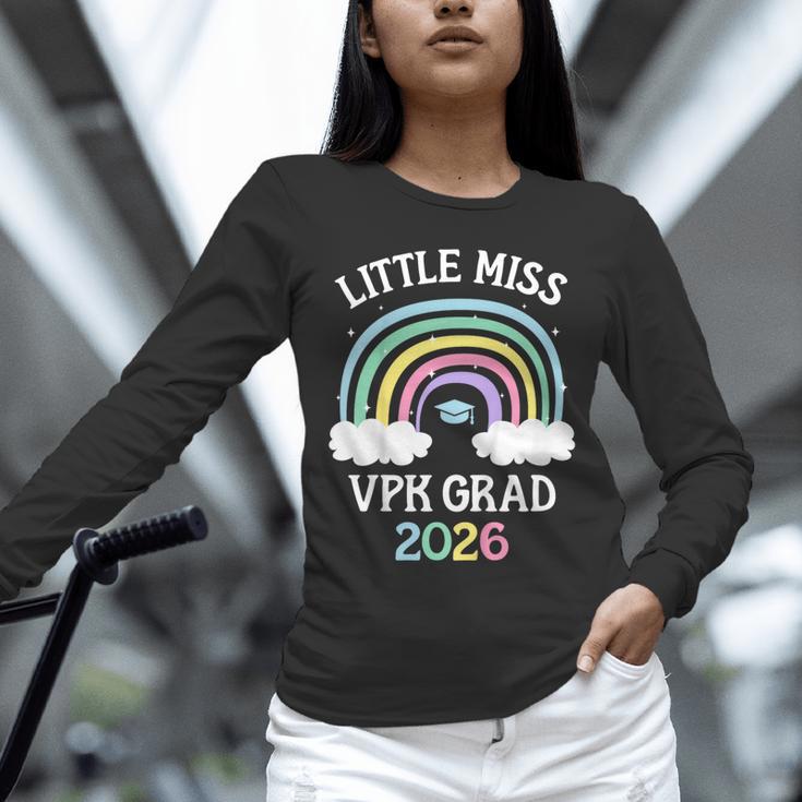 Kids VPK Graduation 2026 Rainbow VPK Grad Unisex Long Sleeve T-Shirt