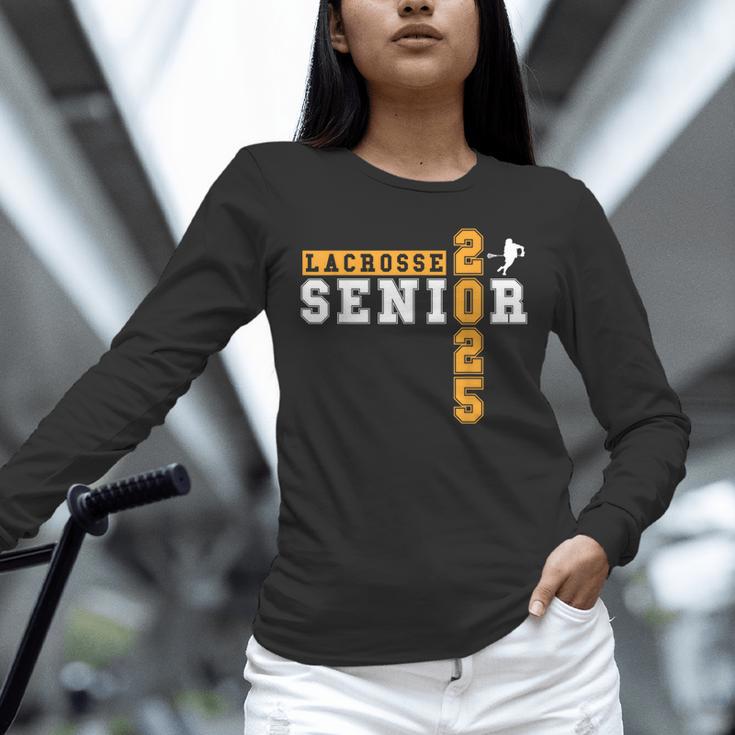Lacrosse Senior Night Lacrosse Senior 2025 Graduation 8 Unisex Long Sleeve T-Shirt
