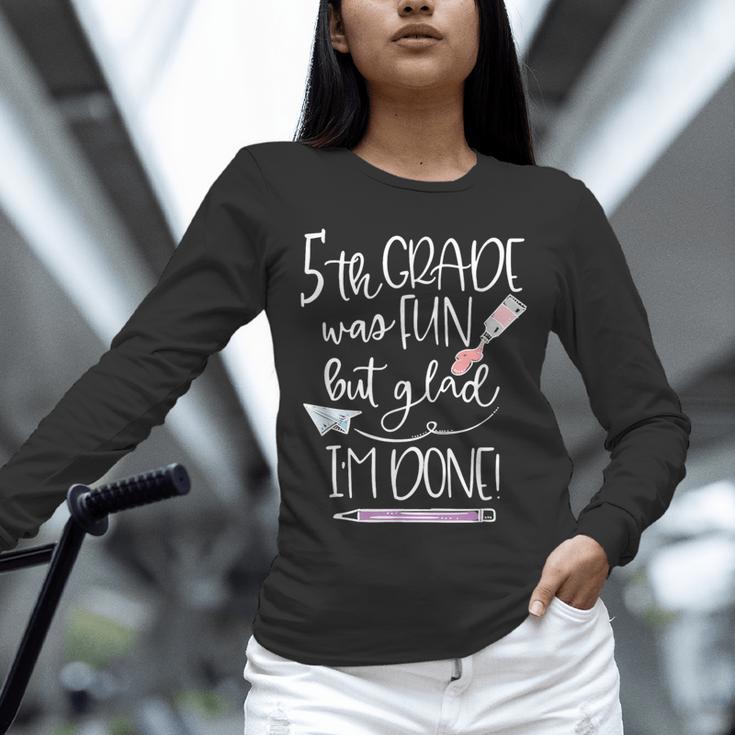 Last Day Of School 5th Grade 2018 Graduation Shirt Tee Unisex Long Sleeve T-Shirt