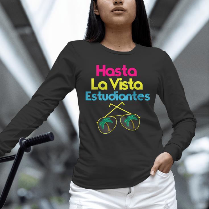 Last Day Of School Spanish Teacher Graduation T-Shirt Unisex Long Sleeve T-Shirt