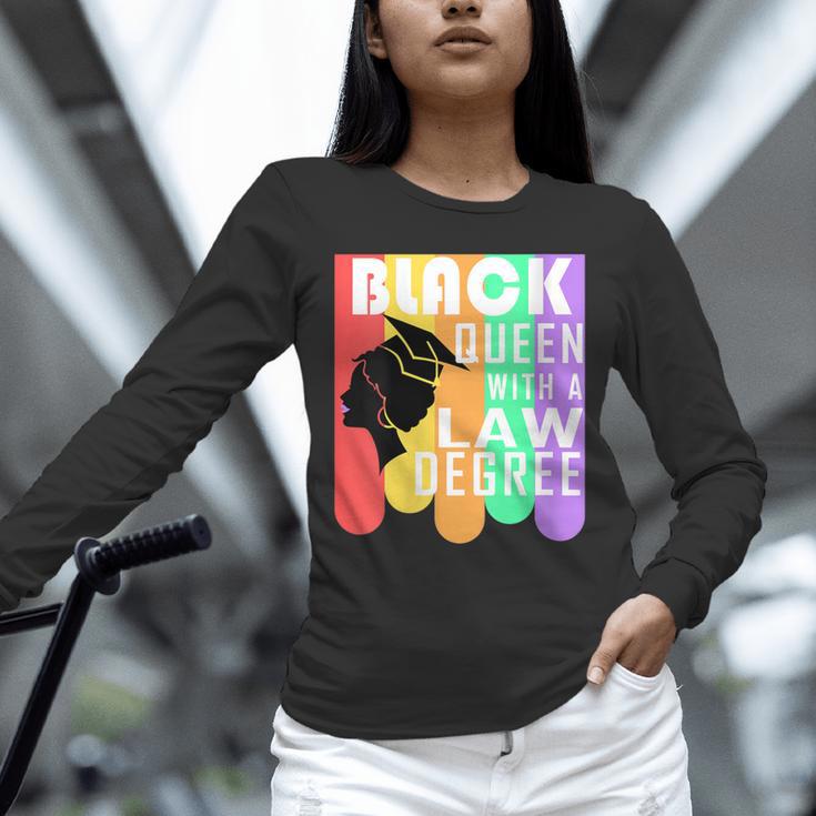 Law School Graduation Queen New Lawyer Attorney Grad Unisex Long Sleeve T-Shirt