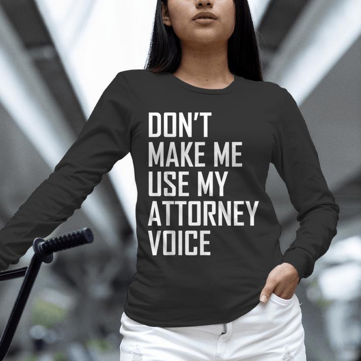 Lawyer Law School Graduation Attorney Men Women Unisex Long Sleeve T-Shirt