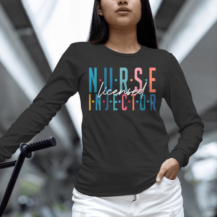 Licensed Nurse Injector Graduation Nurse Injector Unisex Long Sleeve T-Shirt