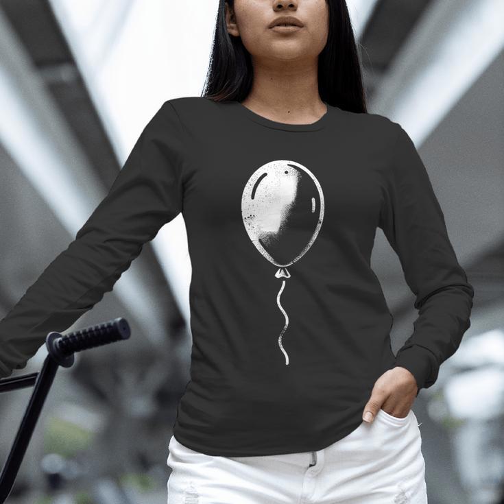 Lone Balloon Celebration Individualistic Introvert Party Unisex Long Sleeve T-Shirt Lone Balloon Celebration Individualistic Introvert Party Unisex Long Sleeve T-Shirt
