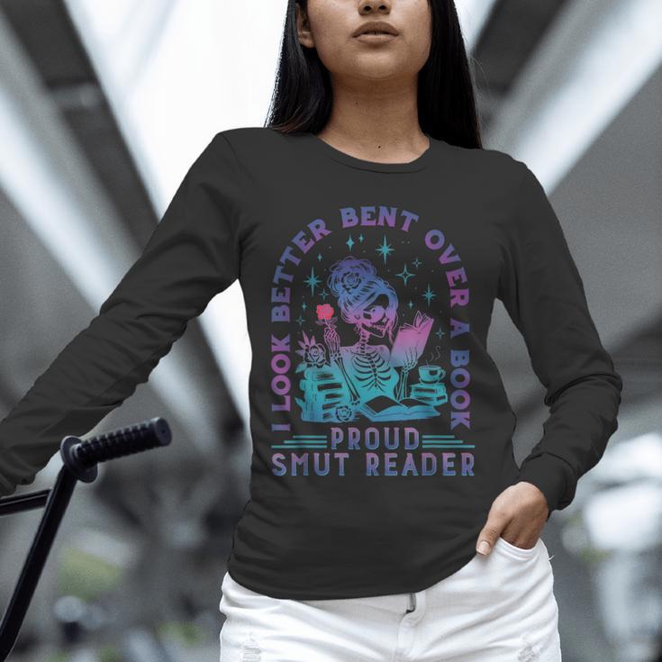 I Look Better Bent Over A Book Smut Reader Bookish Unisex Long Sleeve T-Shirt I Look Better Bent Over A Book Smut Reader Bookish Unisex Long Sleeve T-Shirt