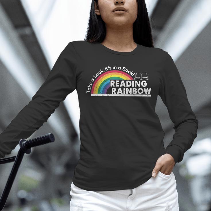 Take A Look It's In A Book Retro Reading Book Lover Unisex Long Sleeve T-Shirt Take A Look It's In A Book Retro Reading Book Lover Unisex Long Sleeve T-Shirt