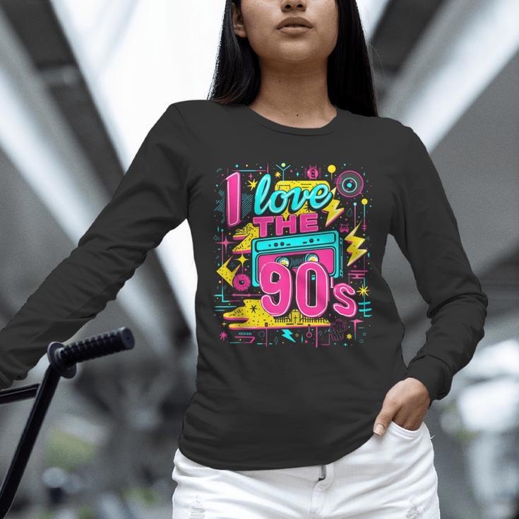 I Love The 90'S 90s Nostalgia Unisex Long Sleeve T-Shirt