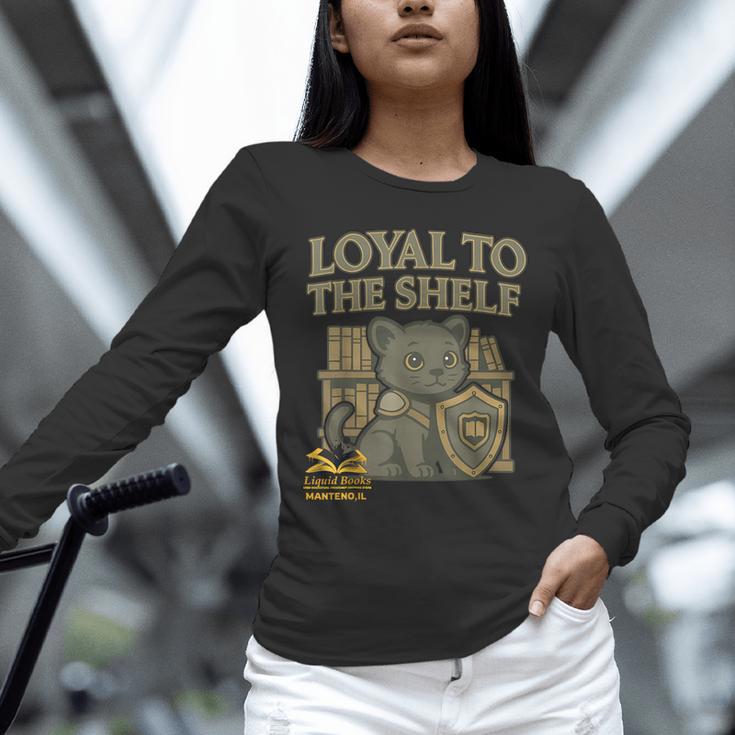 Loyal To The Shelf Knight Panther Book Lover Unisex Long Sleeve T-Shirt
