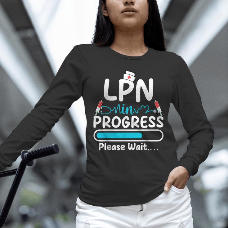 LPN In Progress Loading Future Nurse Graduation Lover Unisex Long Sleeve T-Shirt