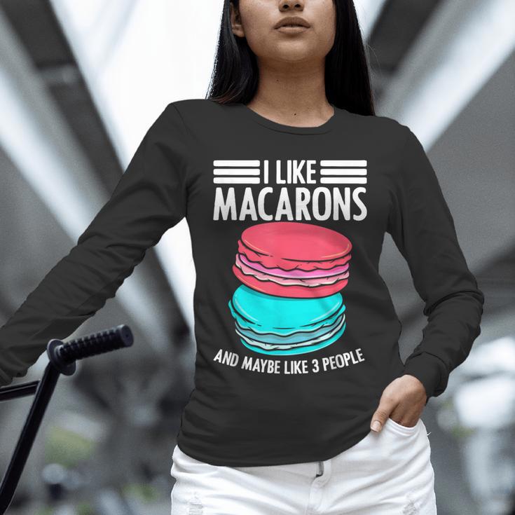 Macaroons Dessert Antisocial Introvert Pastries Food Lover Unisex Long Sleeve T-Shirt Macaroons Dessert Antisocial Introvert Pastries Food Lover Unisex Long Sleeve T-Shirt