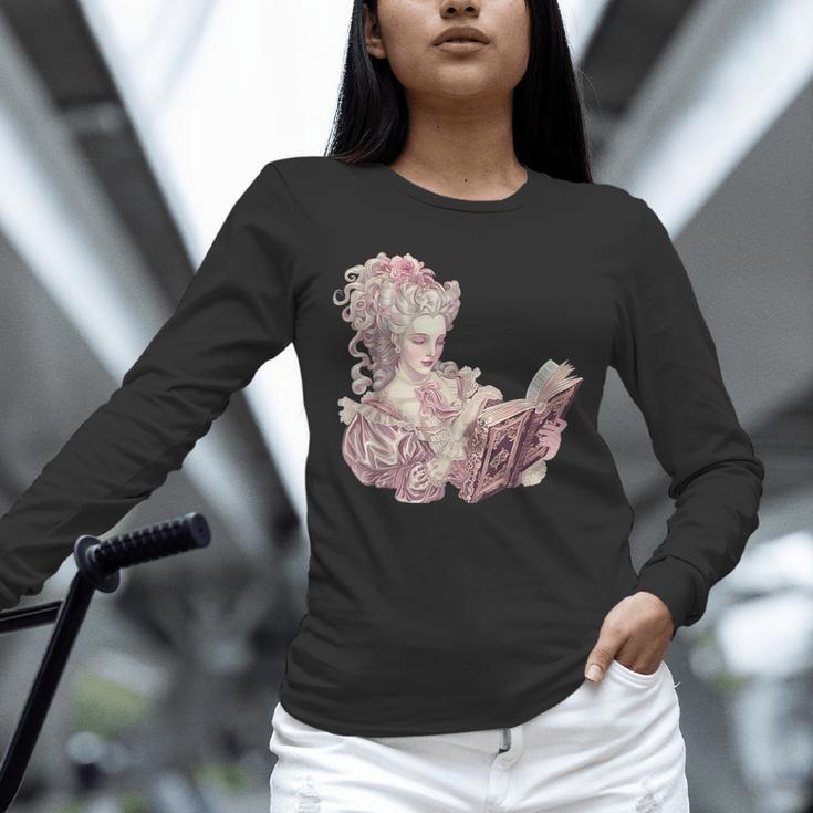 Marie Antoinette Reading A Book Unisex Long Sleeve T-Shirt