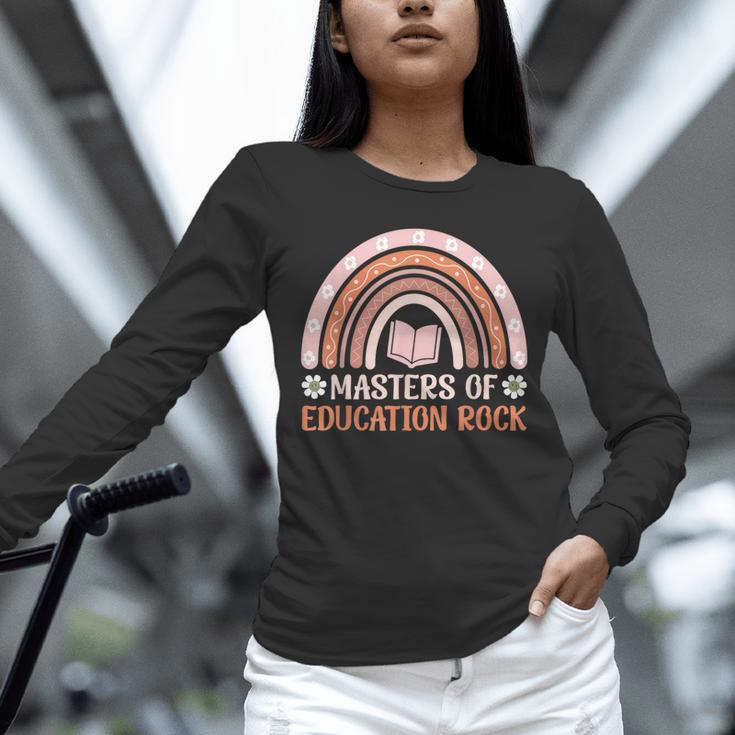 MASTER OF EDUCATION ROCK Master Graduation Unisex Long Sleeve T-Shirt
