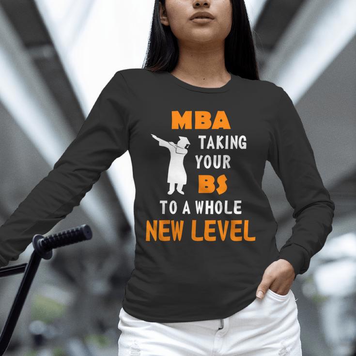 Masters Degree Graduation Shirt For MBA Grad Student Unisex Long Sleeve T-Shirt