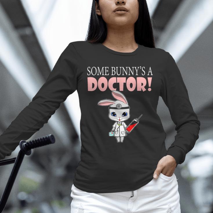 Med School Graduation Bunny Medical New Doctor Unisex Long Sleeve T-Shirt