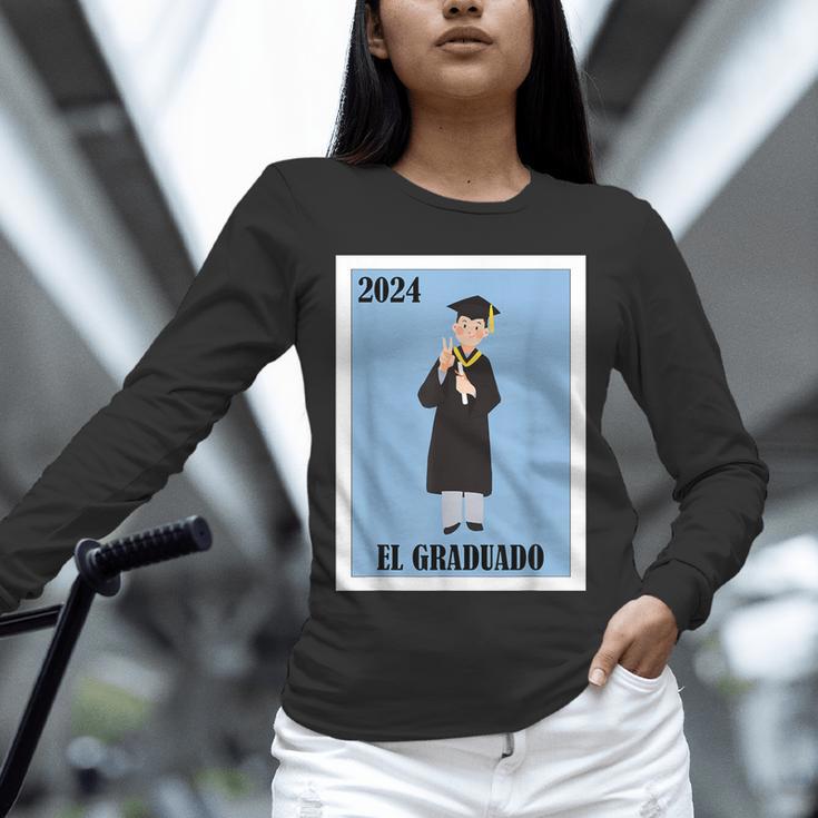 Mexican For Graduation El Graduado 2024 Unisex Long Sleeve T-Shirt