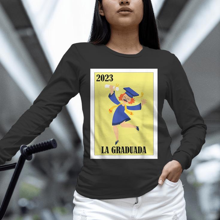 Mexican For Graduation La Graduada 2023 Unisex Long Sleeve T-Shirt