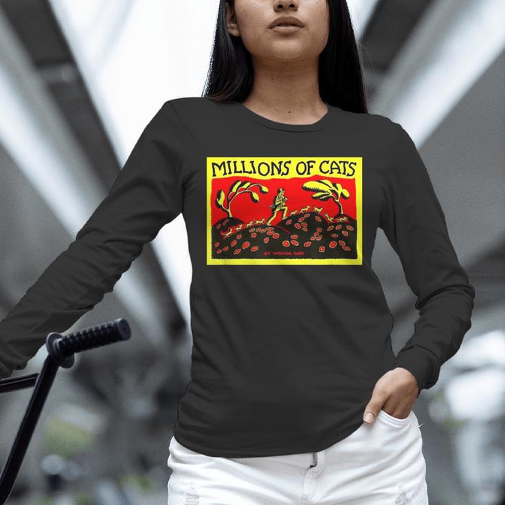 Millions Of Cats Book Cover Unisex Long Sleeve T-Shirt