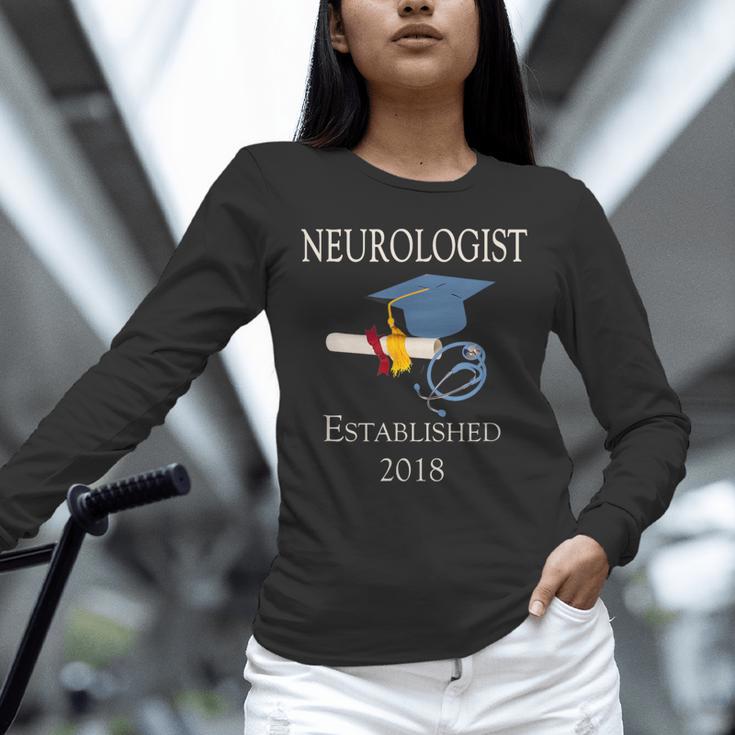 Neurologist Established 2018 Graduation Shirt Unisex Long Sleeve T-Shirt