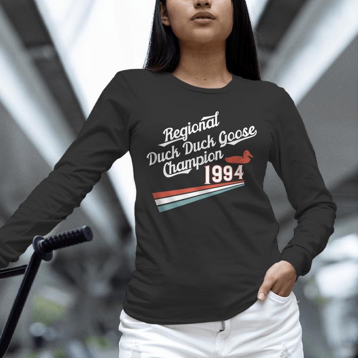 Nostalgia 90s Duck Goose Unisex Long Sleeve T-Shirt Nostalgia 90s Duck Goose Unisex Long Sleeve T-Shirt